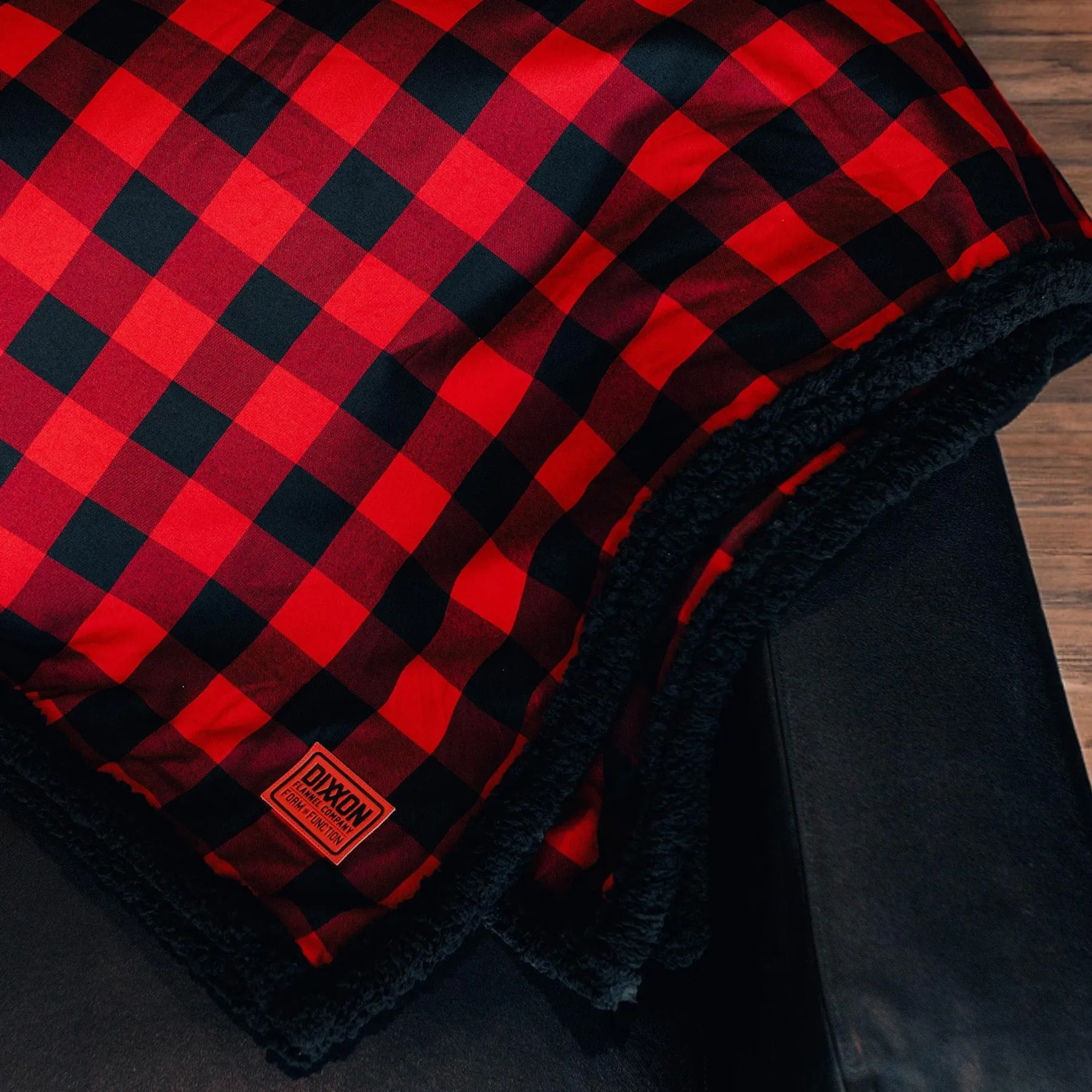 Redrum Sherpa Blanket