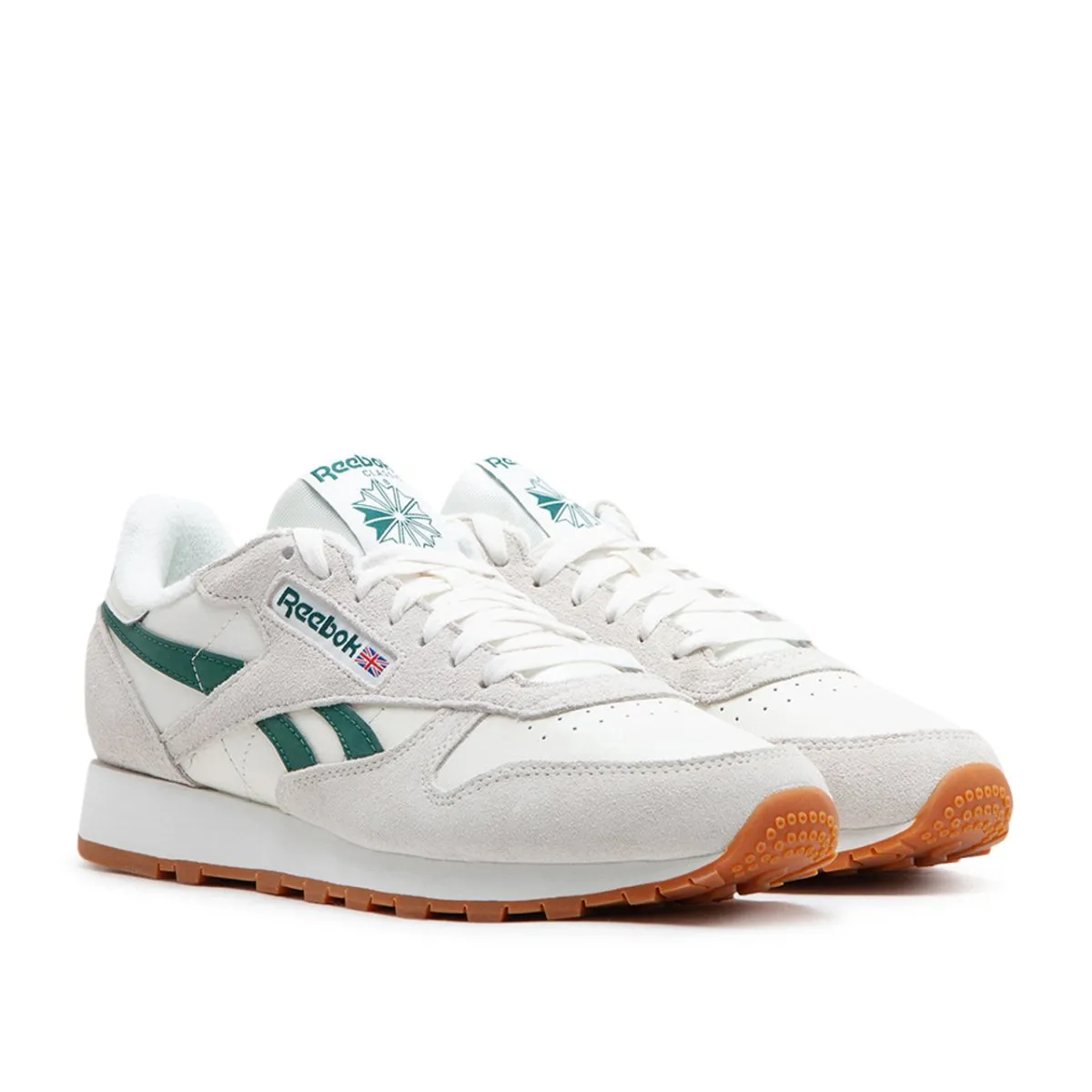 Reebok Classic Leather (Grey / Green)