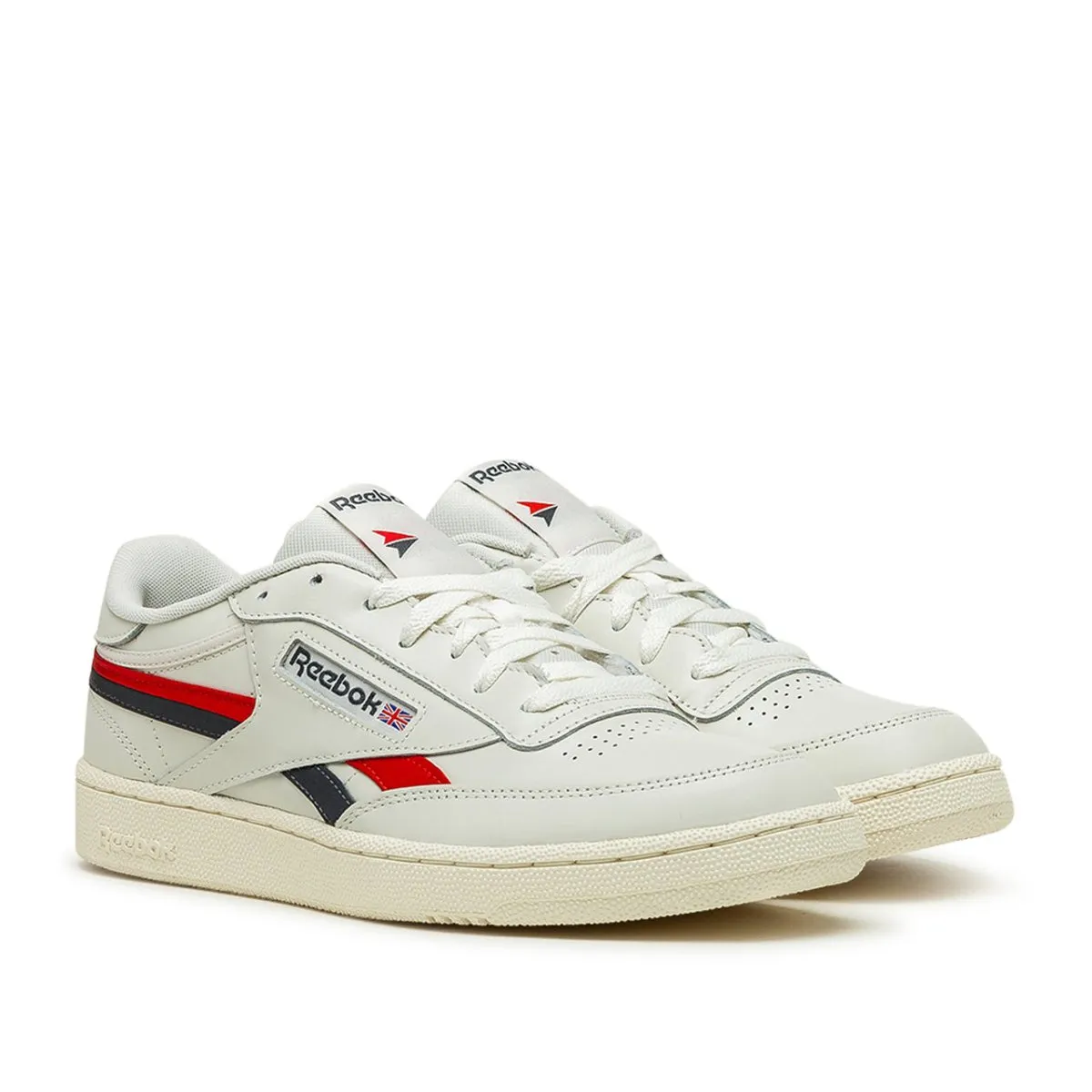 Reebok Club C Revenge (Beige / Red / Grey)