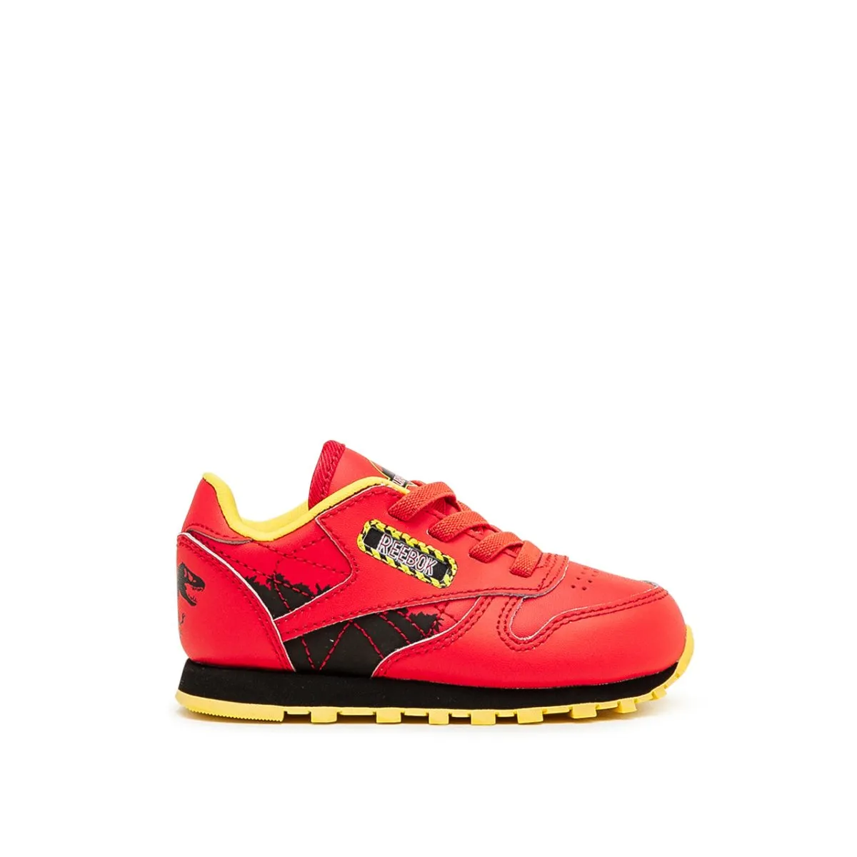 Reebok Infants x Jurassic Park CL Leather (Red / Yellow)