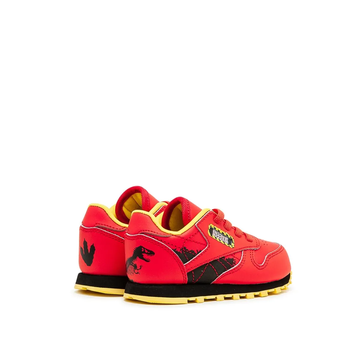 Reebok Infants x Jurassic Park CL Leather (Red / Yellow)