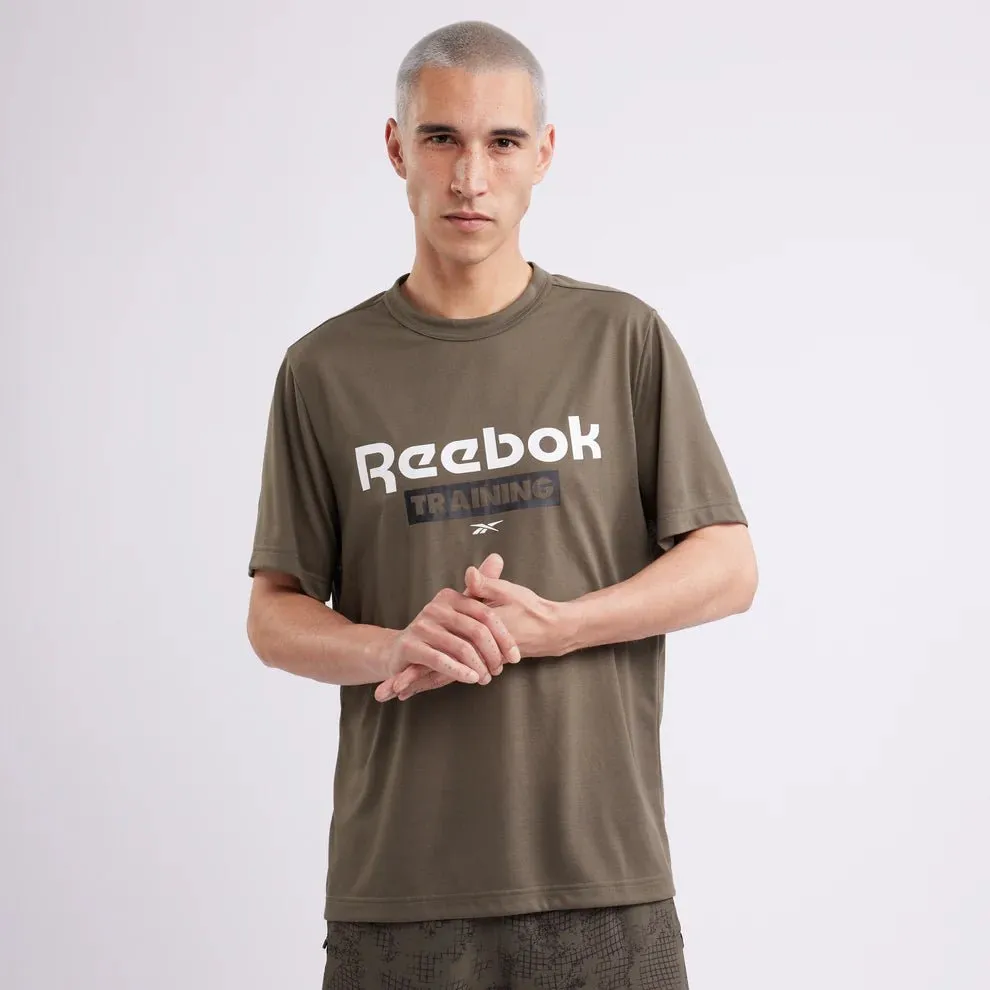 REEBOK MEN'S TRAINING SPEEDWICK GREEN TEE