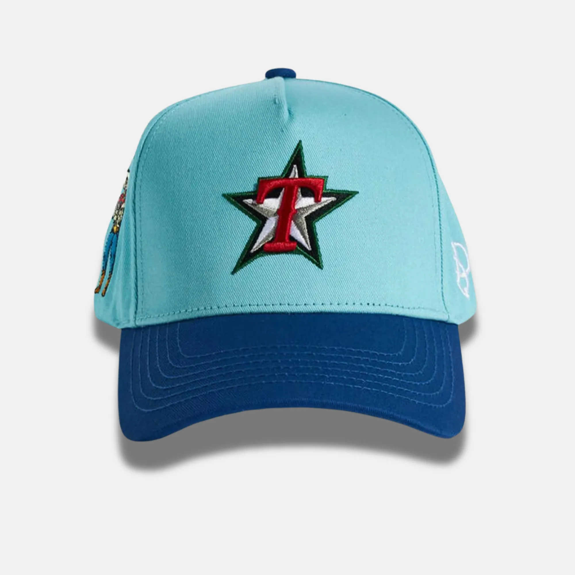 Reference Baby Blue Royal Stargers Snapback Hat