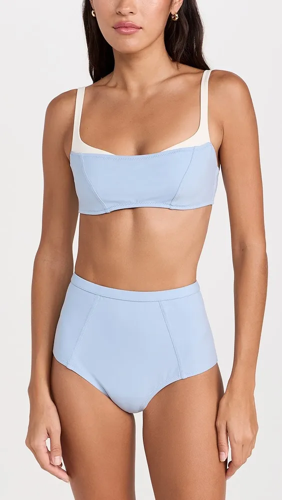 Reformation   Tossa Bikini Top 