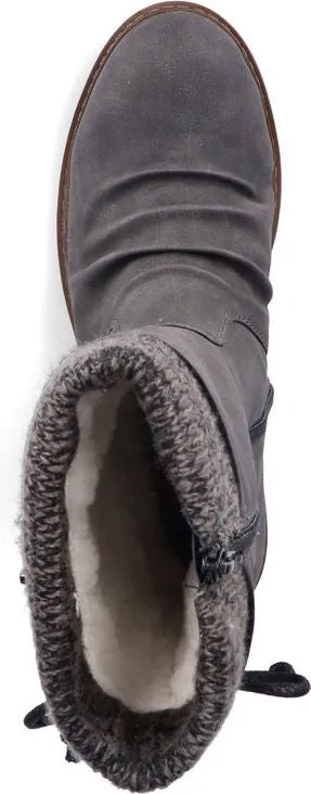 Rieker Anthracite Mid Boot