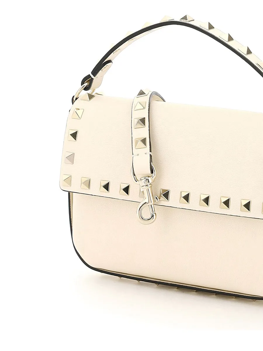 Rockstud Leather Mini Bag