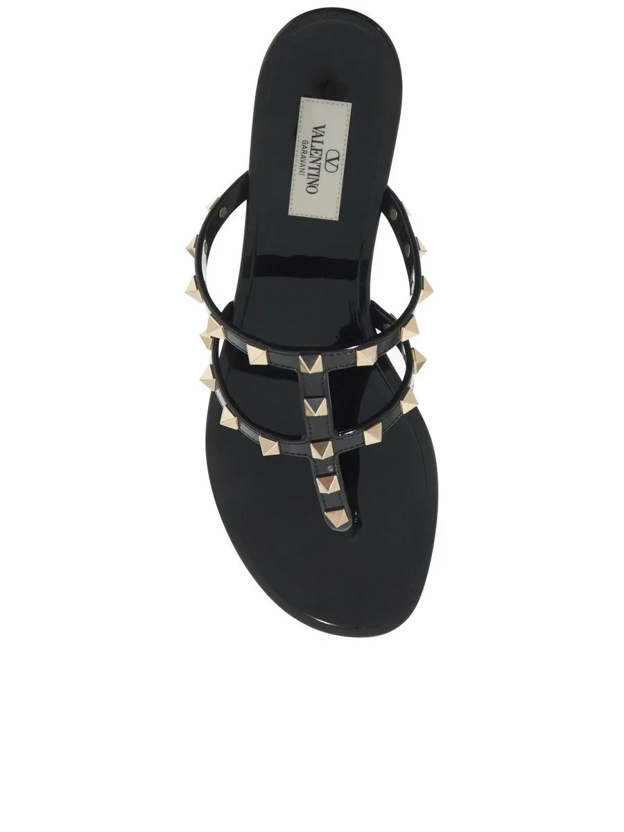Rockstud Pvc Thong Sandals