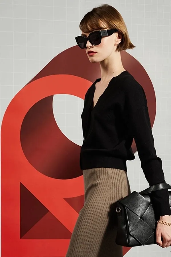 Rodier WAVY SHORT CARDIGAN