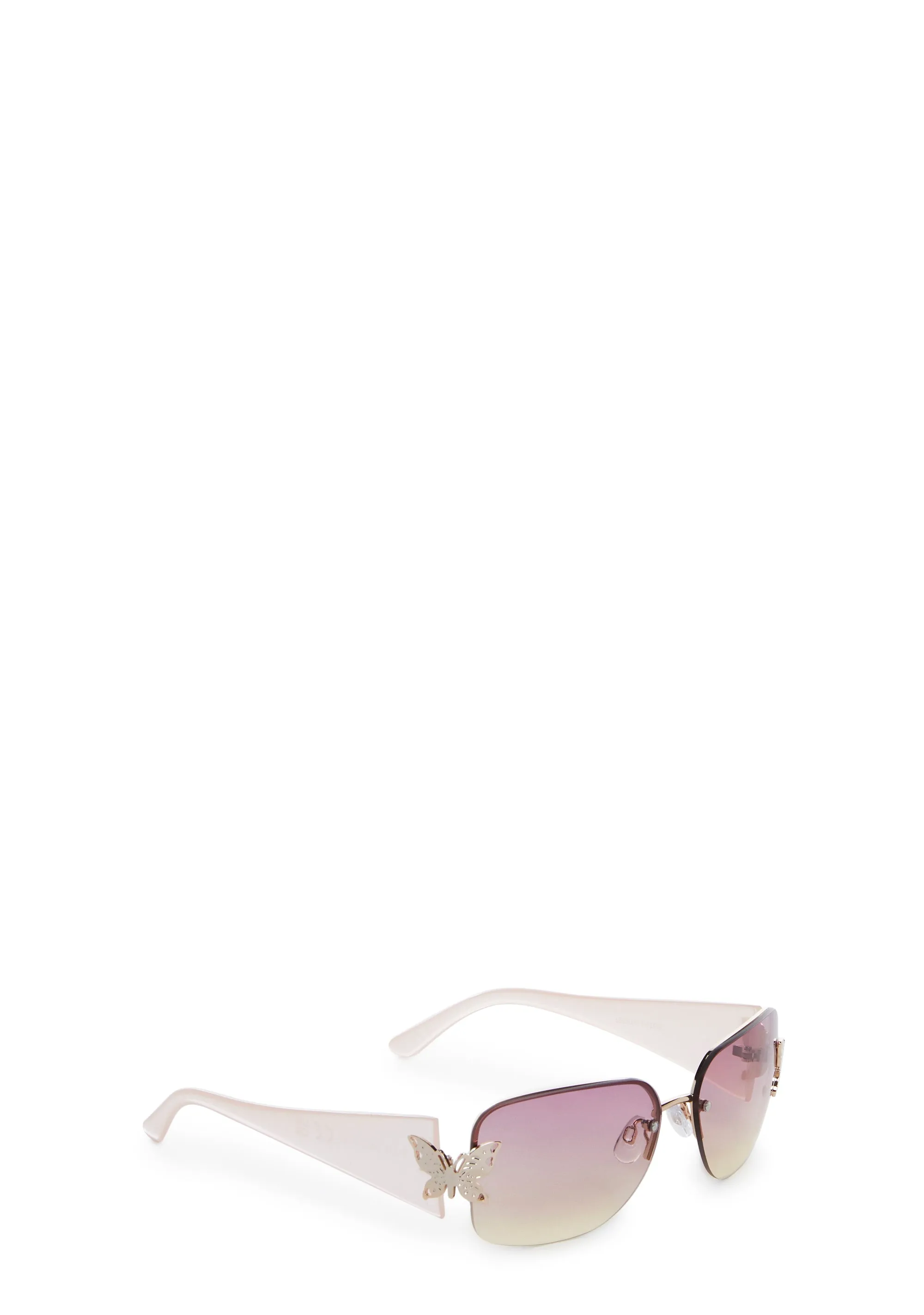 Rosy Winged Sunglasses-