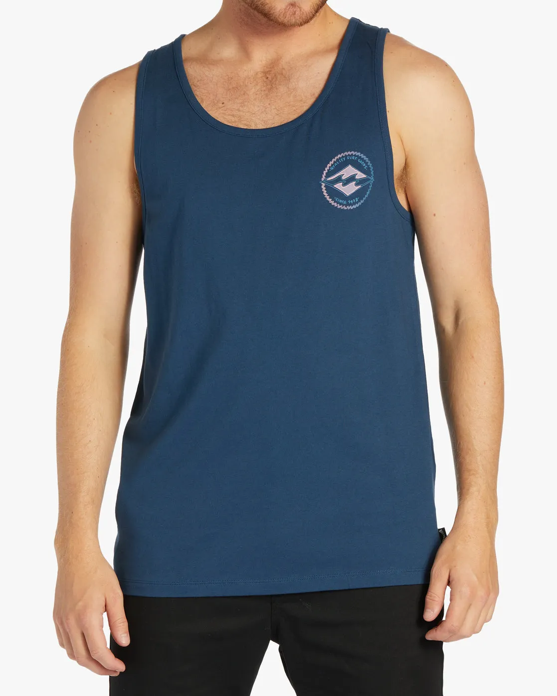 Rotor Diamond Tank - Dark Blue