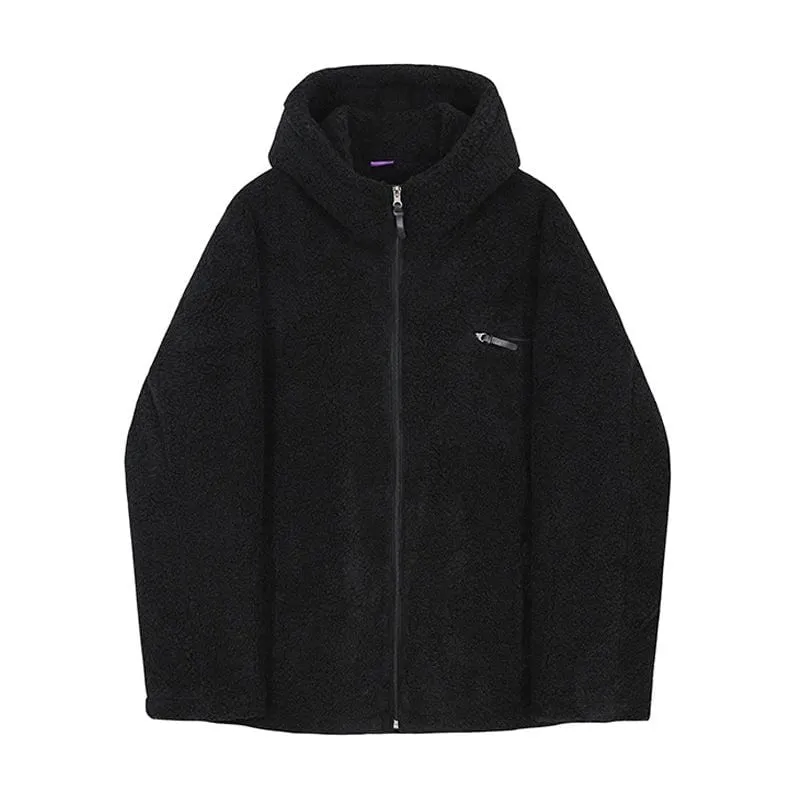 RT No. 5041 WOOLEN FLEECE HOODED JK