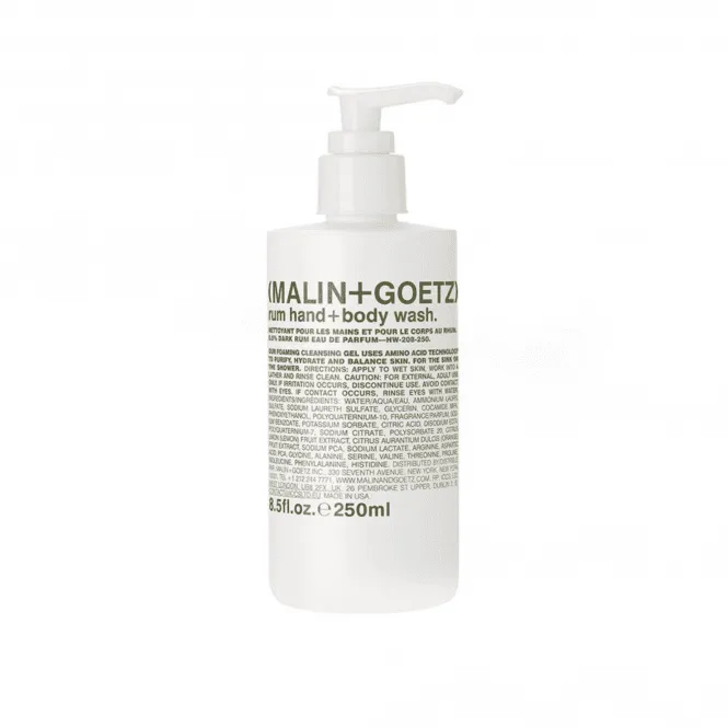 Rum Hand + Body Wash 250ml 