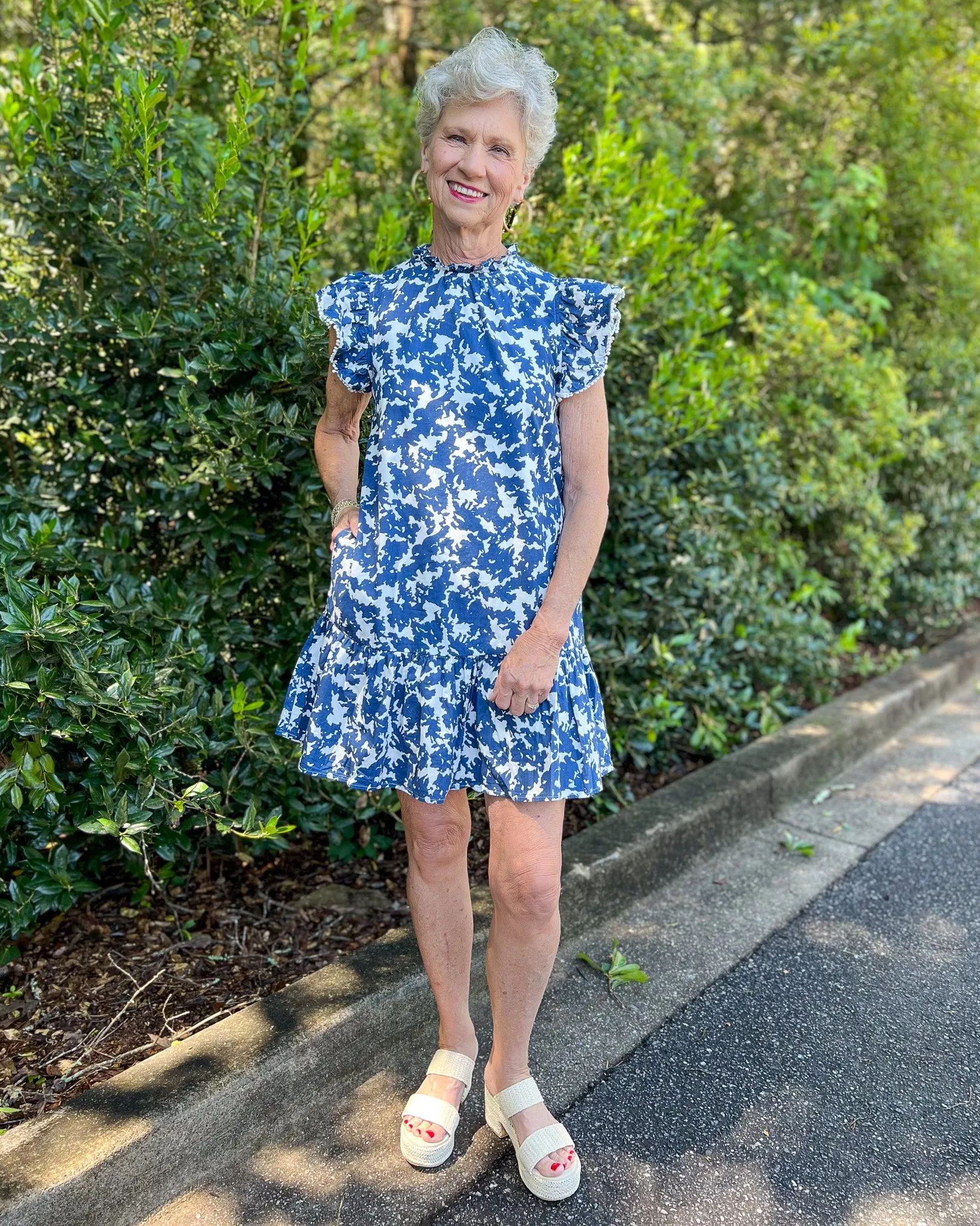Ruth Ruffle Dress