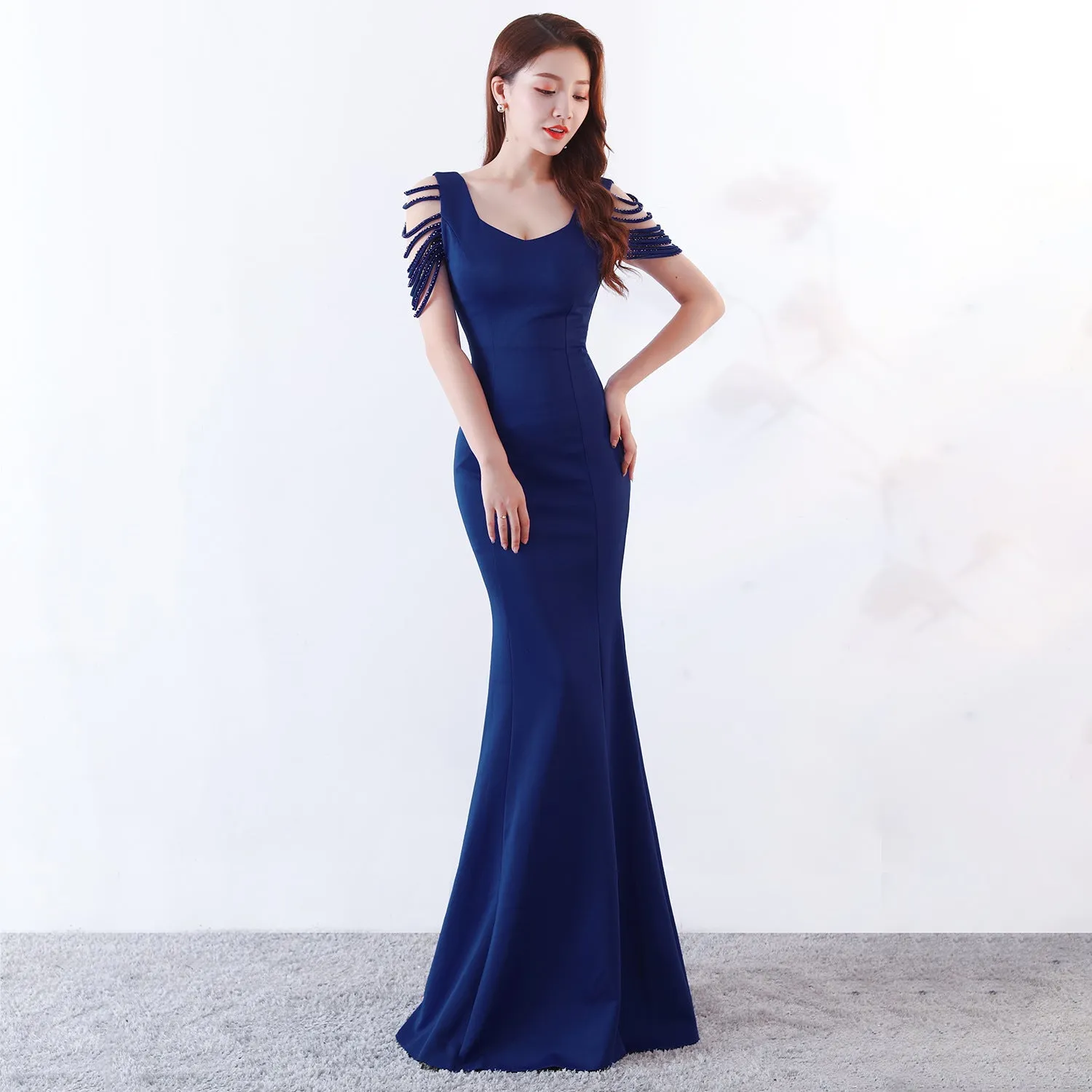 s skirt fishtail dress