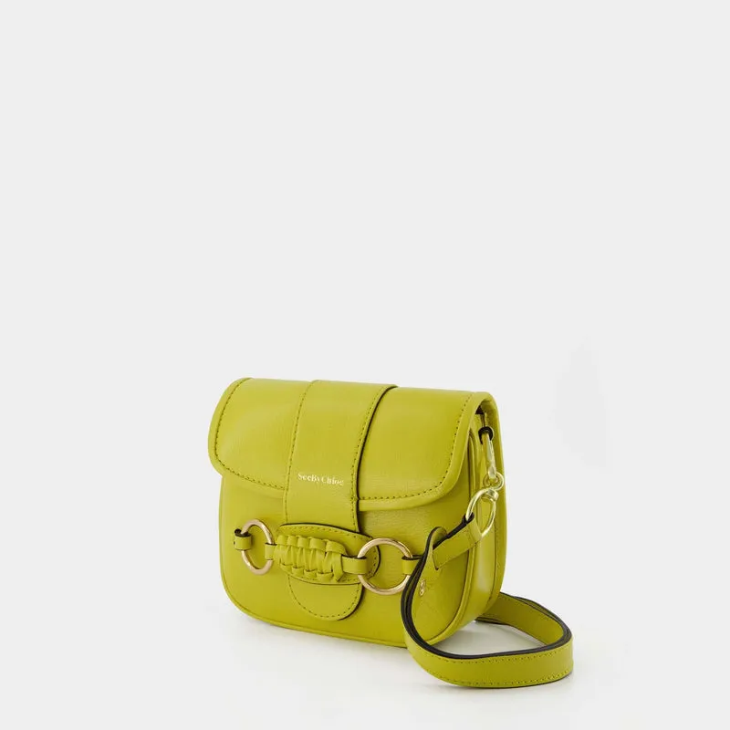 Saddie Hobo Bag - See By Chloe -  Retro Yellow - Leather