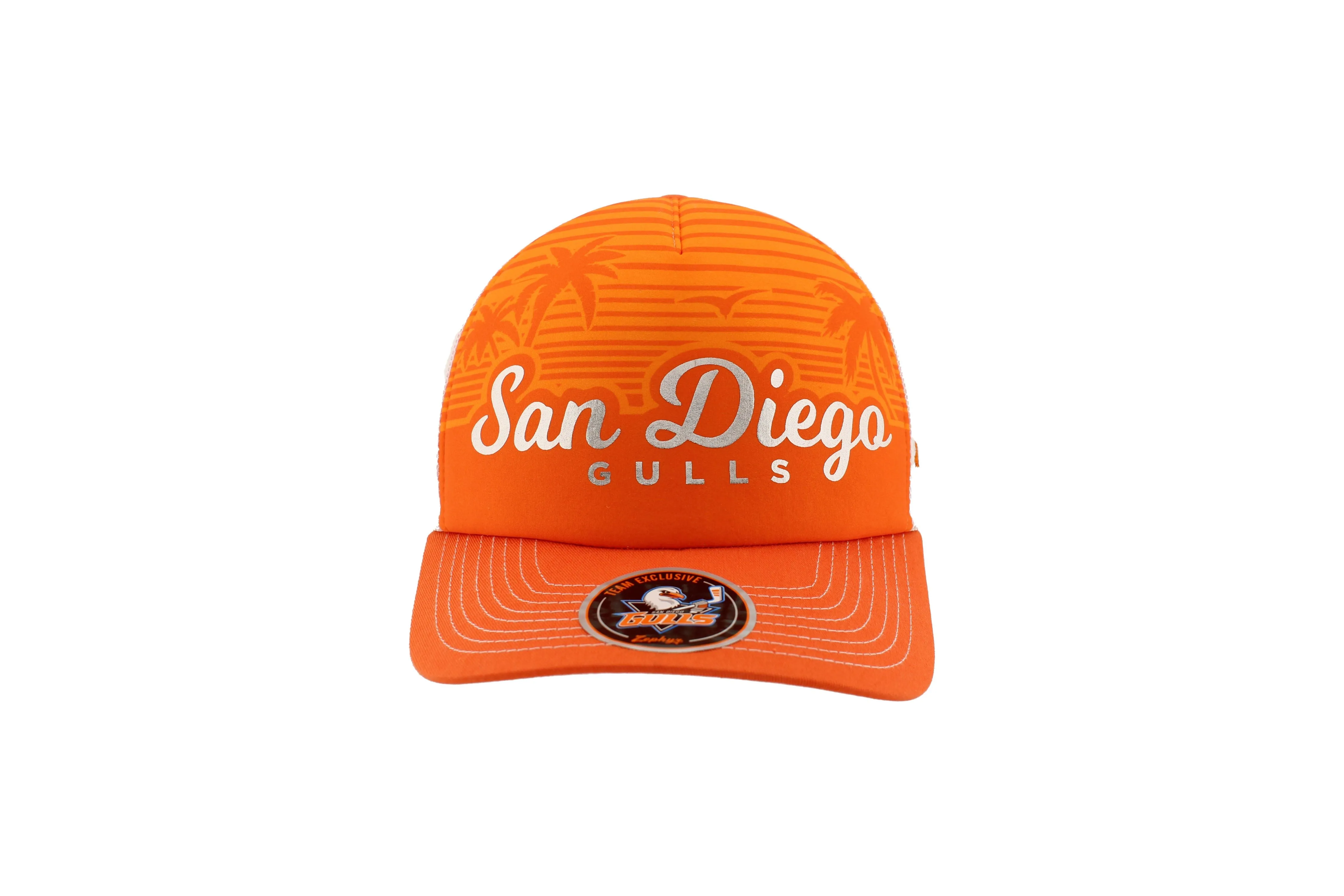 San Diego Gulls Spirit Foil Trucker Hat