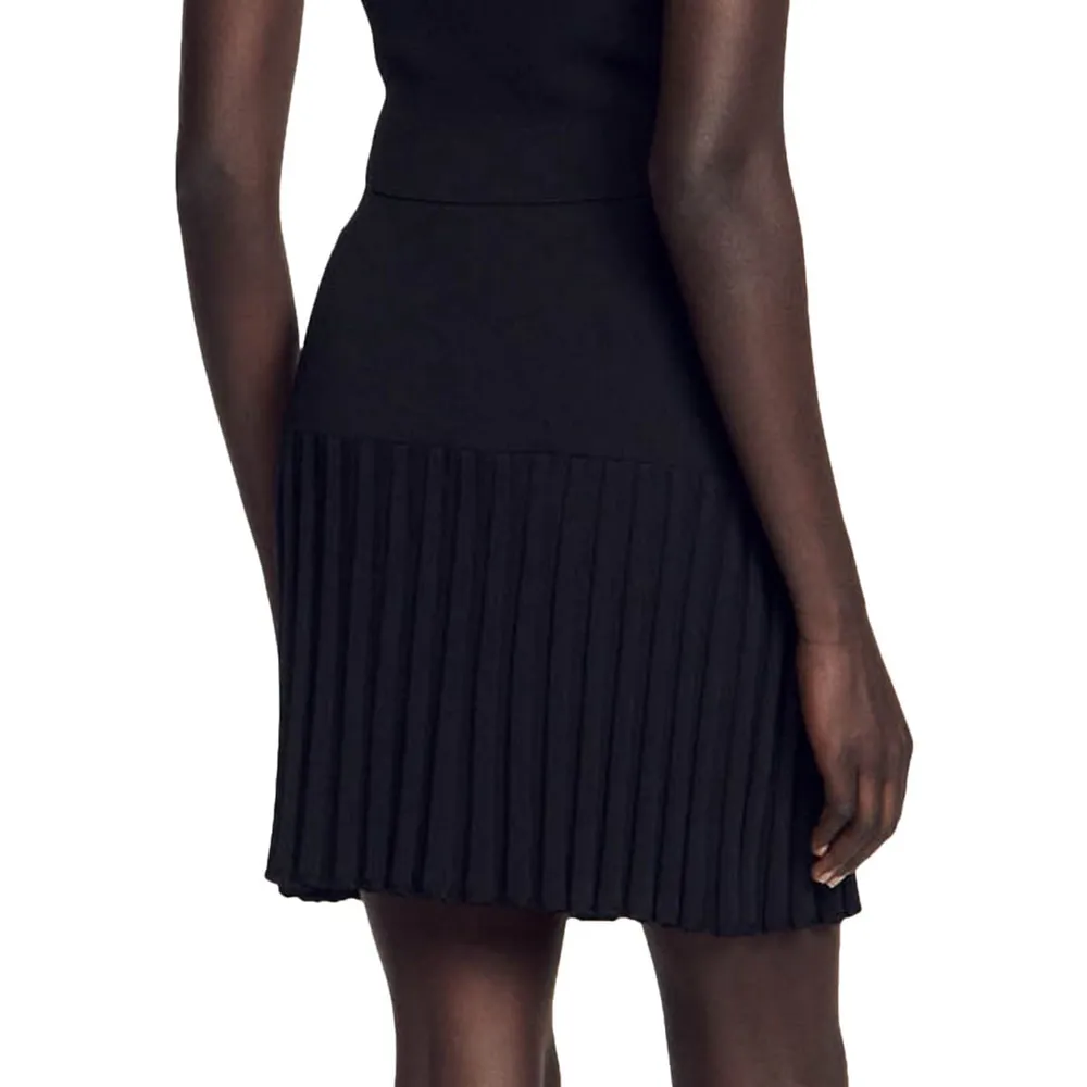 Sandro Gilda Pleated Skirt