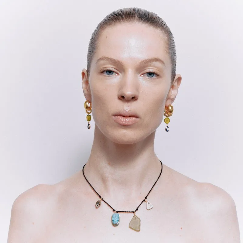 Sardus Earrings - 18K Gold Plated