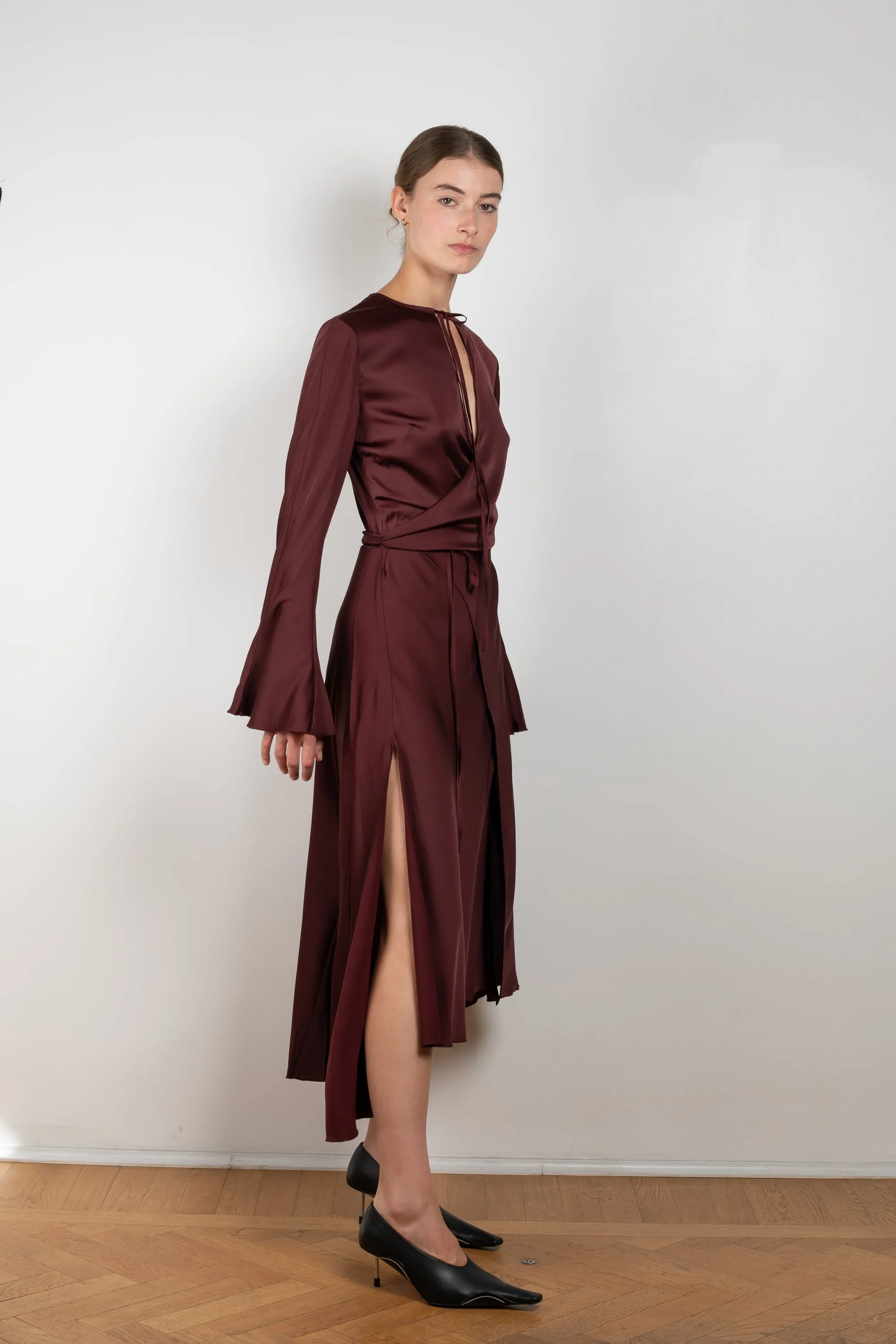 Satin Dress 776