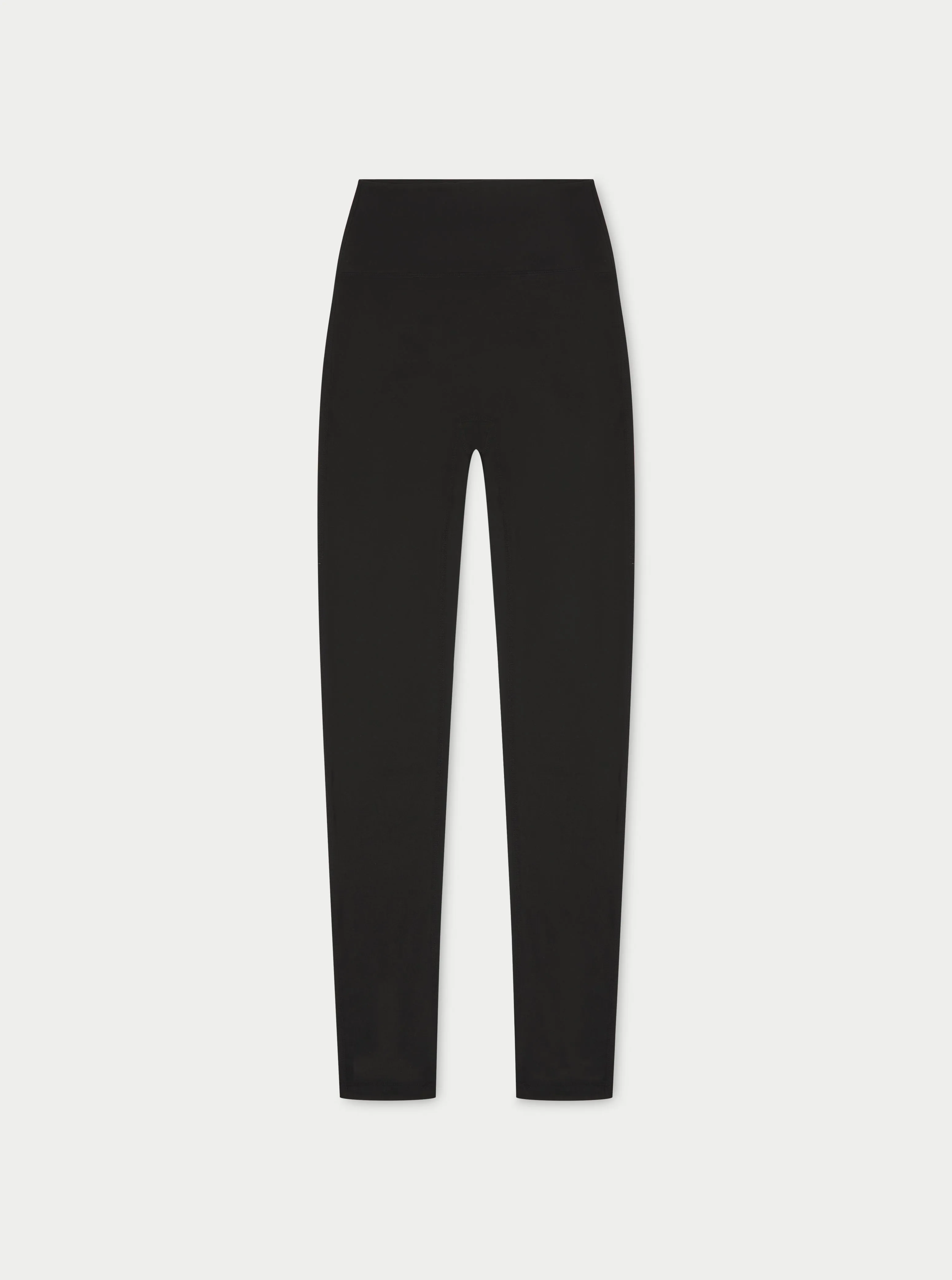 SCULPTING STRETCH EMBLEM LEGGINGS - BLACK