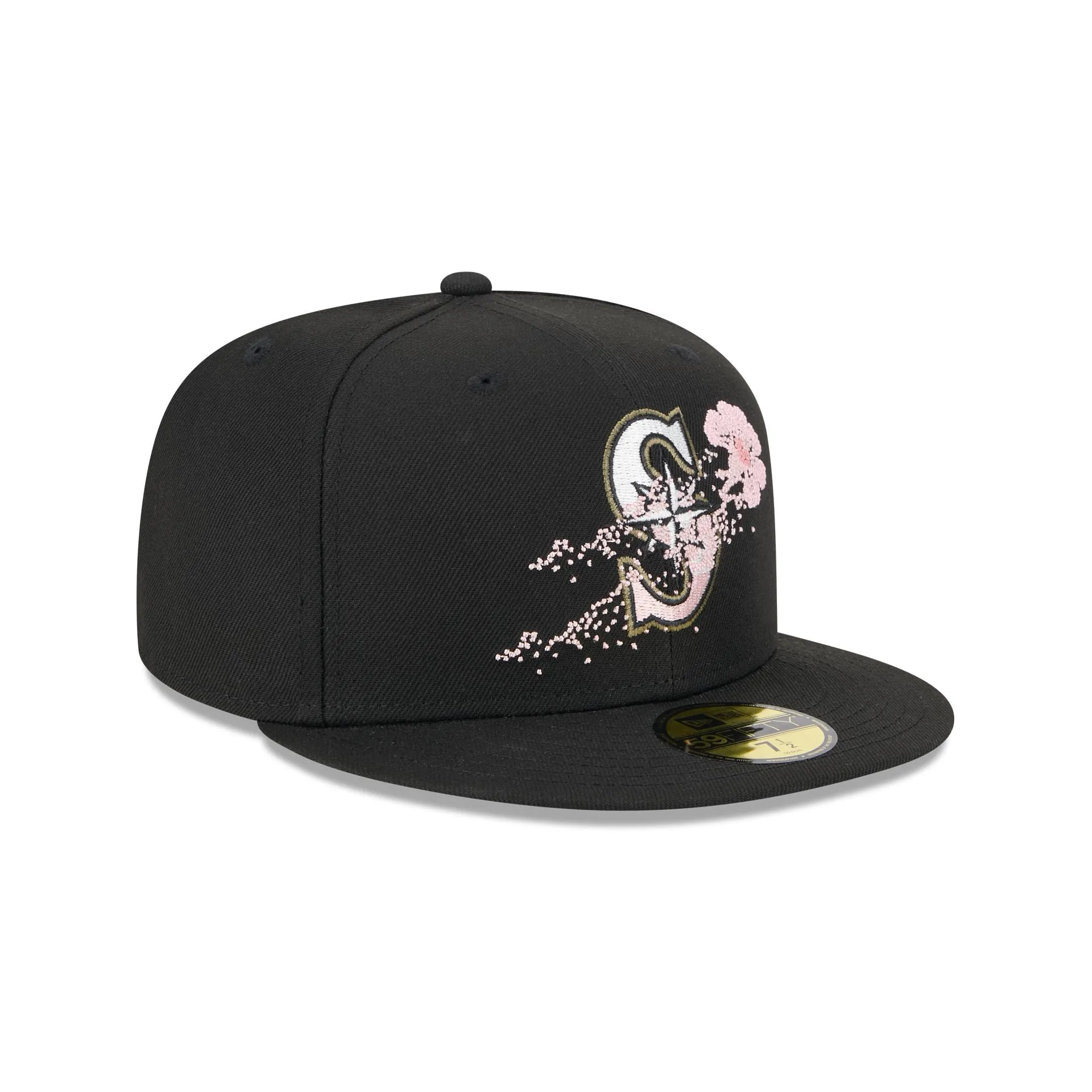 Seattle Mariners Dotted Floral 59FIFTY Fitted Hat