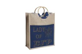 SGRho Mini Pocket Jute Bag