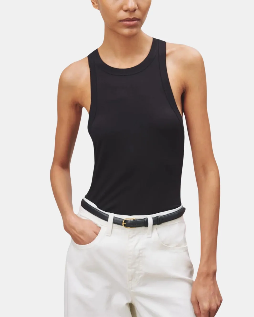SHANAH TANK IN BLACK