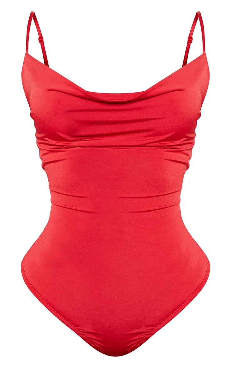 Shape Red Bodysuit | Curve