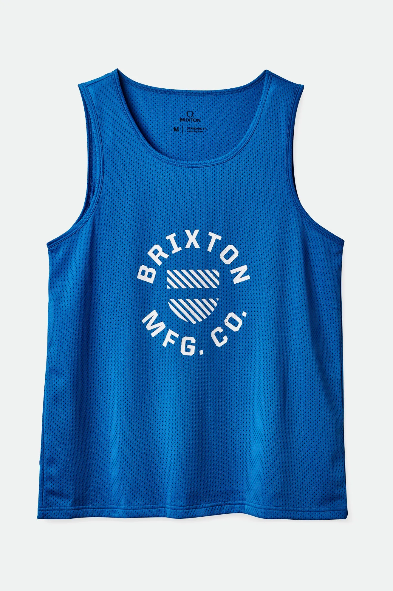 Shield Crest Tank - Sky Blue