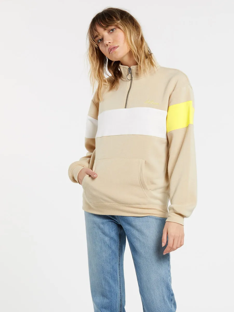 Short Staxx Pullover - PALE KHAKI