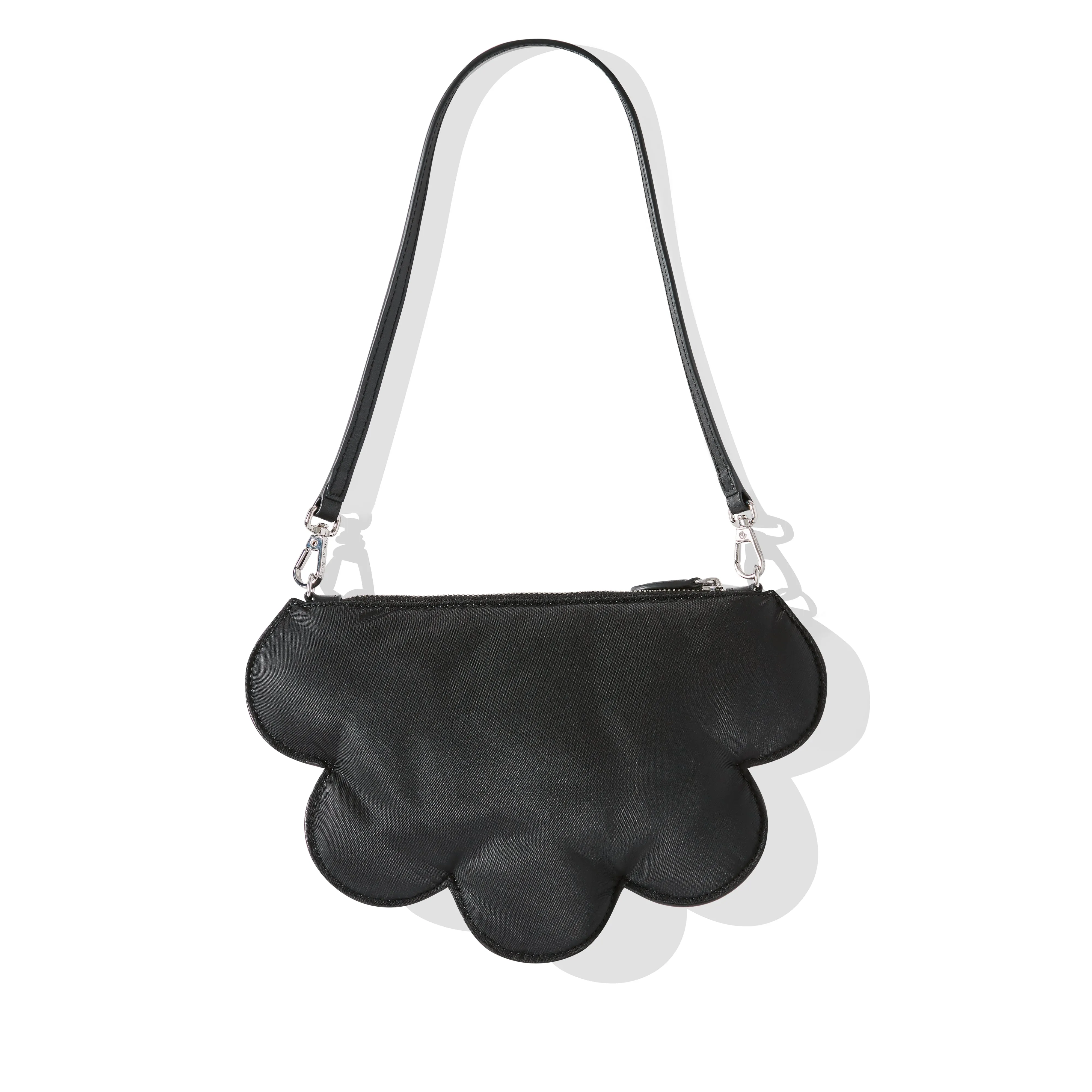 Simone Rocha Women's Daisy Shoulder Bag  Black/Pearl