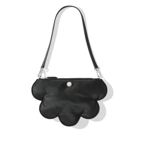 Simone Rocha Women's Daisy Shoulder Bag  Black/Pearl