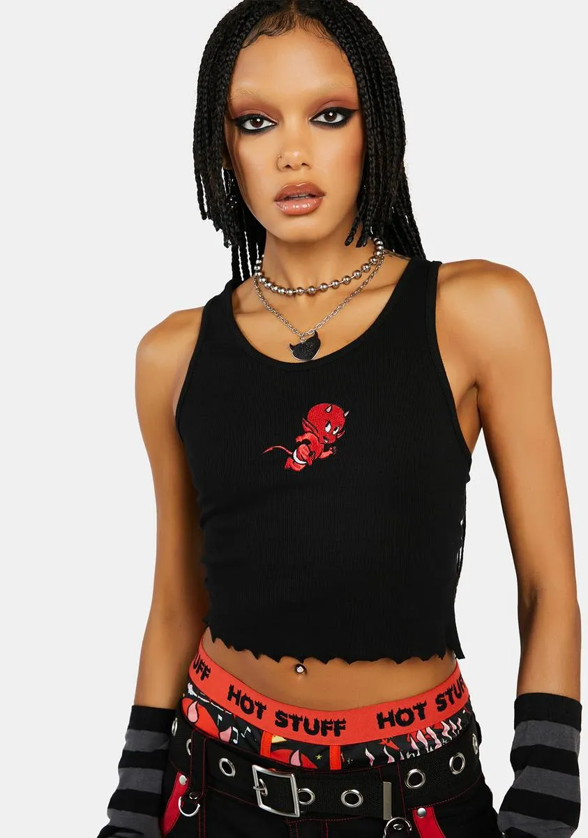 Sizzle Me This Crop Tank-