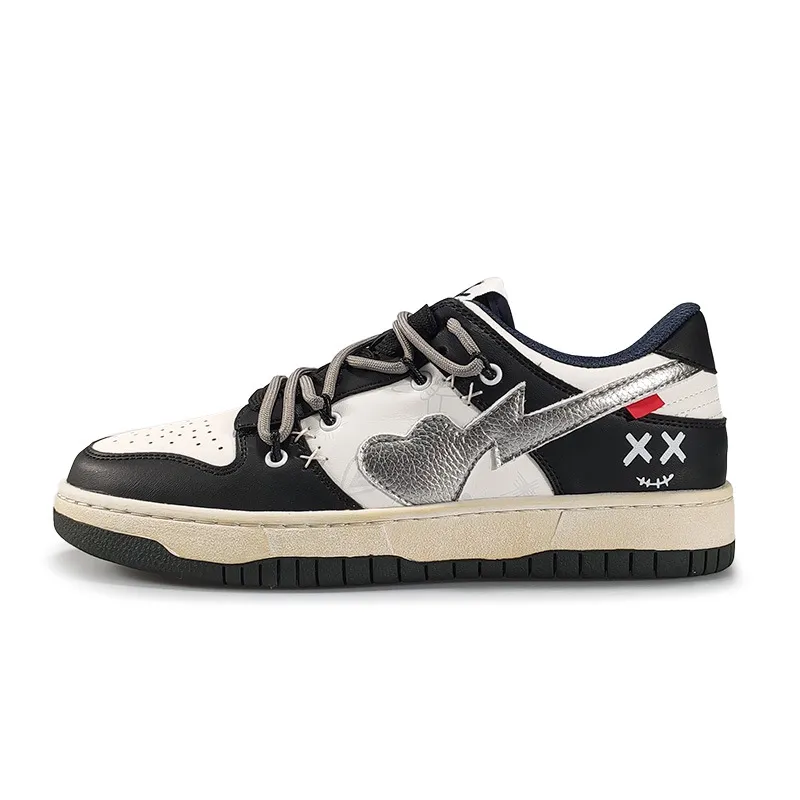 Skateboard Casual Sneakers Black 