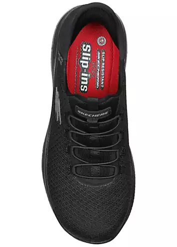 Skechers Ladies Black Summits SR Slip-ins Enslee Trainers | Grattan