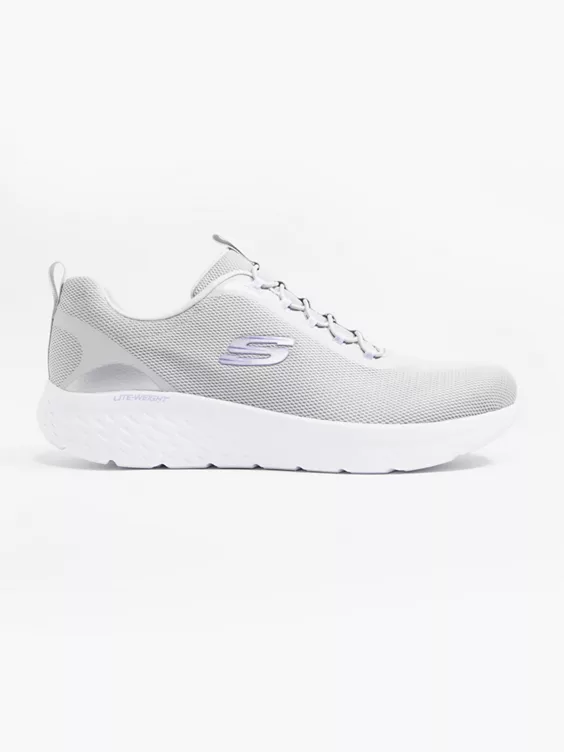 Skechers  Lightweight Skechers Lilac/Grey Trainers