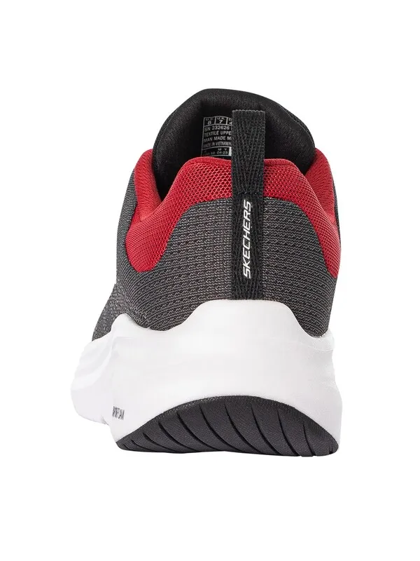 Skechers Vapor Foam Trainers - Black/Red