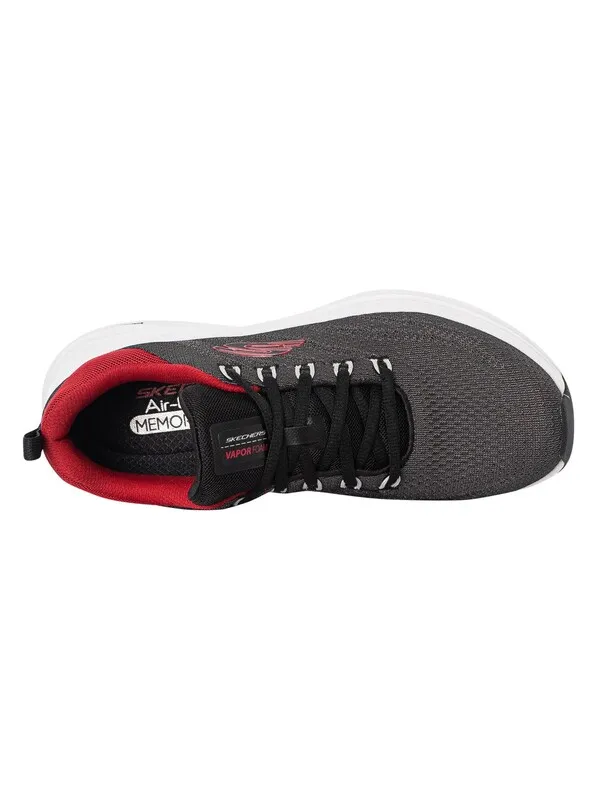 Skechers Vapor Foam Trainers - Black/Red