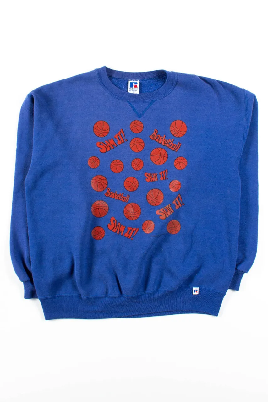 Slam It! Basketball Sweatshirt
