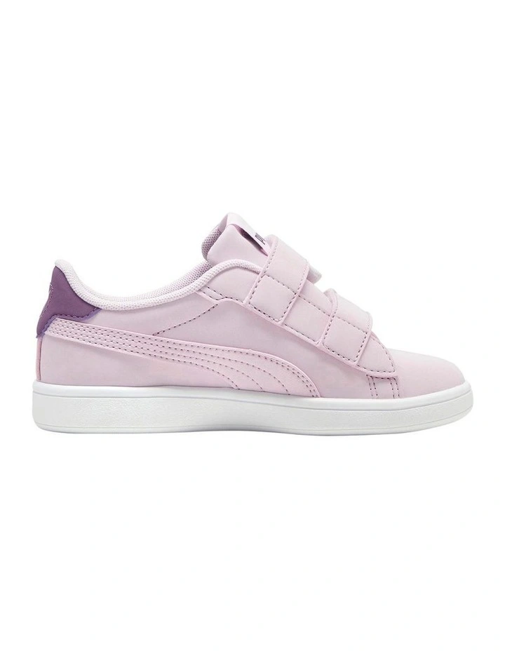 Smash 3.0 Butterfly Self-Fastening Pre-School Sneakers in Light Purple