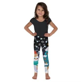 Snowy Christmas Kid's Leggings