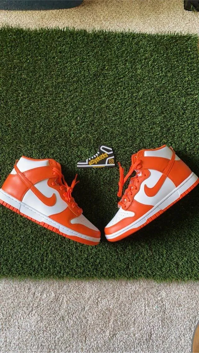 *sold*nike dunk high syracuse