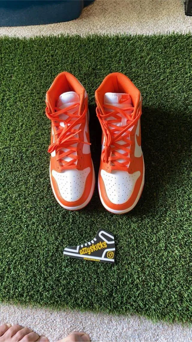 *sold*nike dunk high syracuse