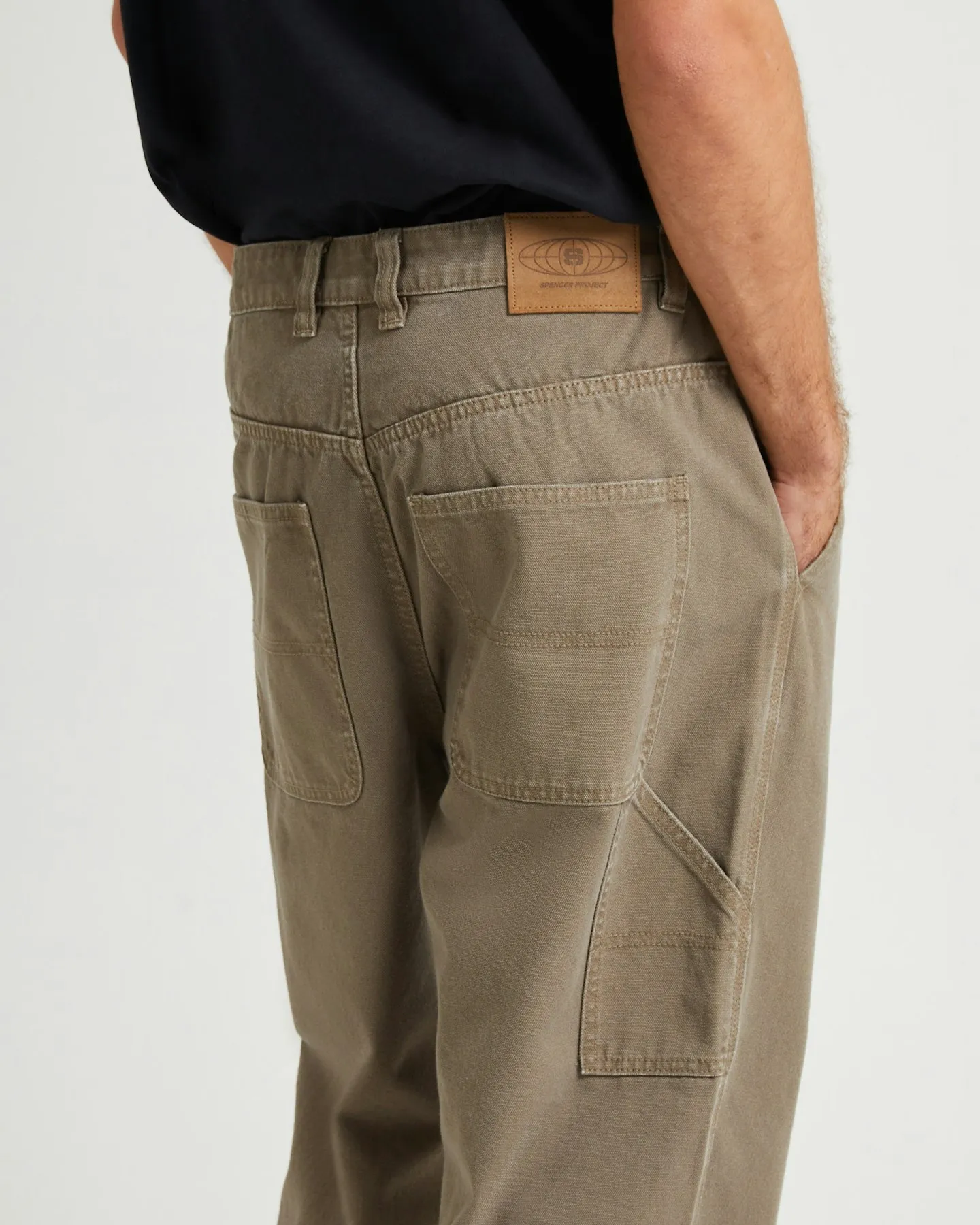 Spencer Project Canvas Carpenter Jeans - Brown | SurfStitch