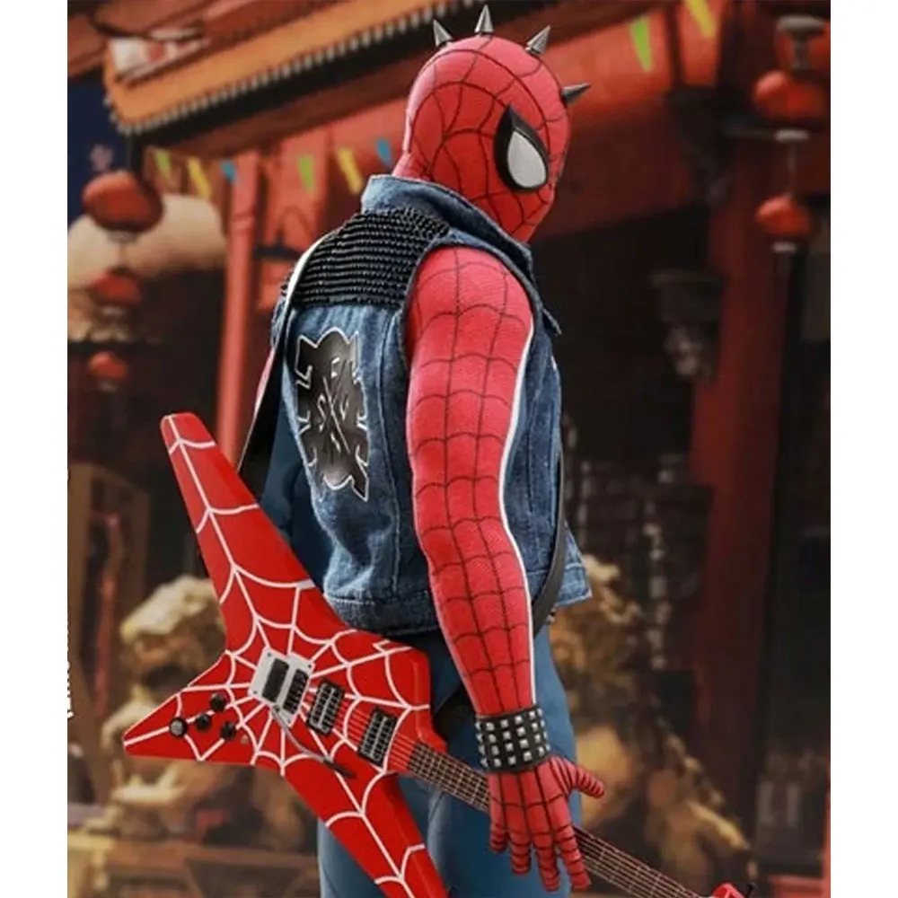Spider Punk Spiderman Vest