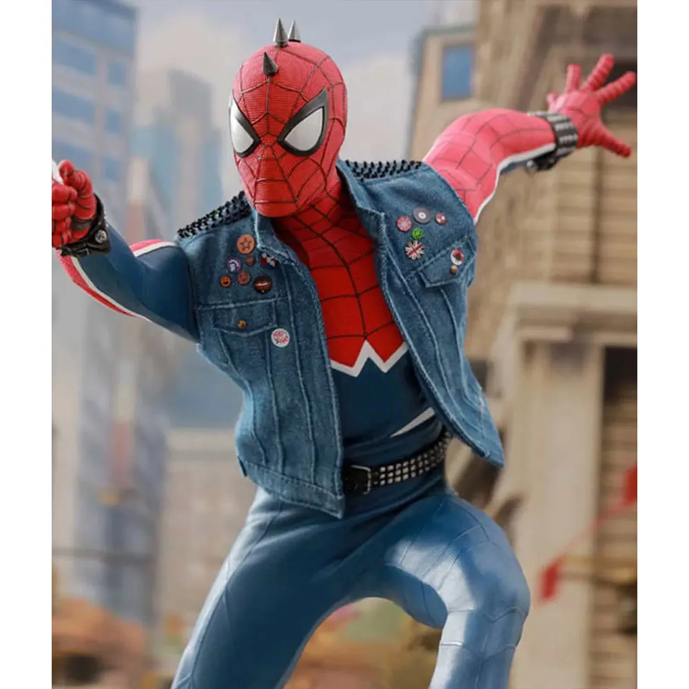 Spider Punk Spiderman Vest