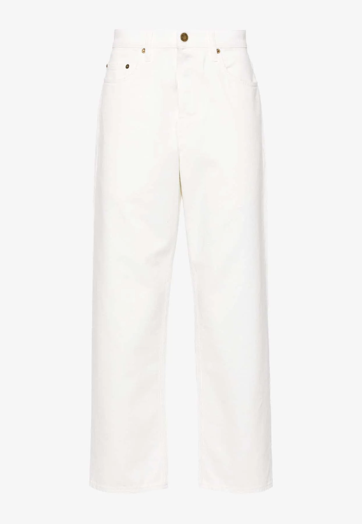 Star Stud Straight-Leg Jeans