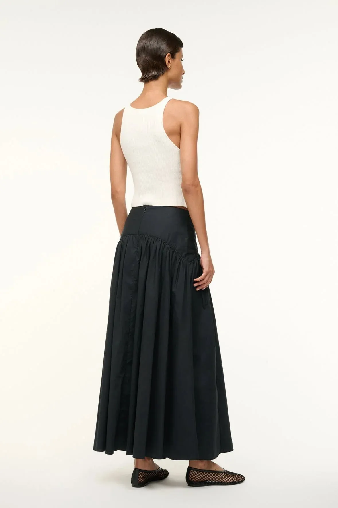 Staud   Procida Skirt Black