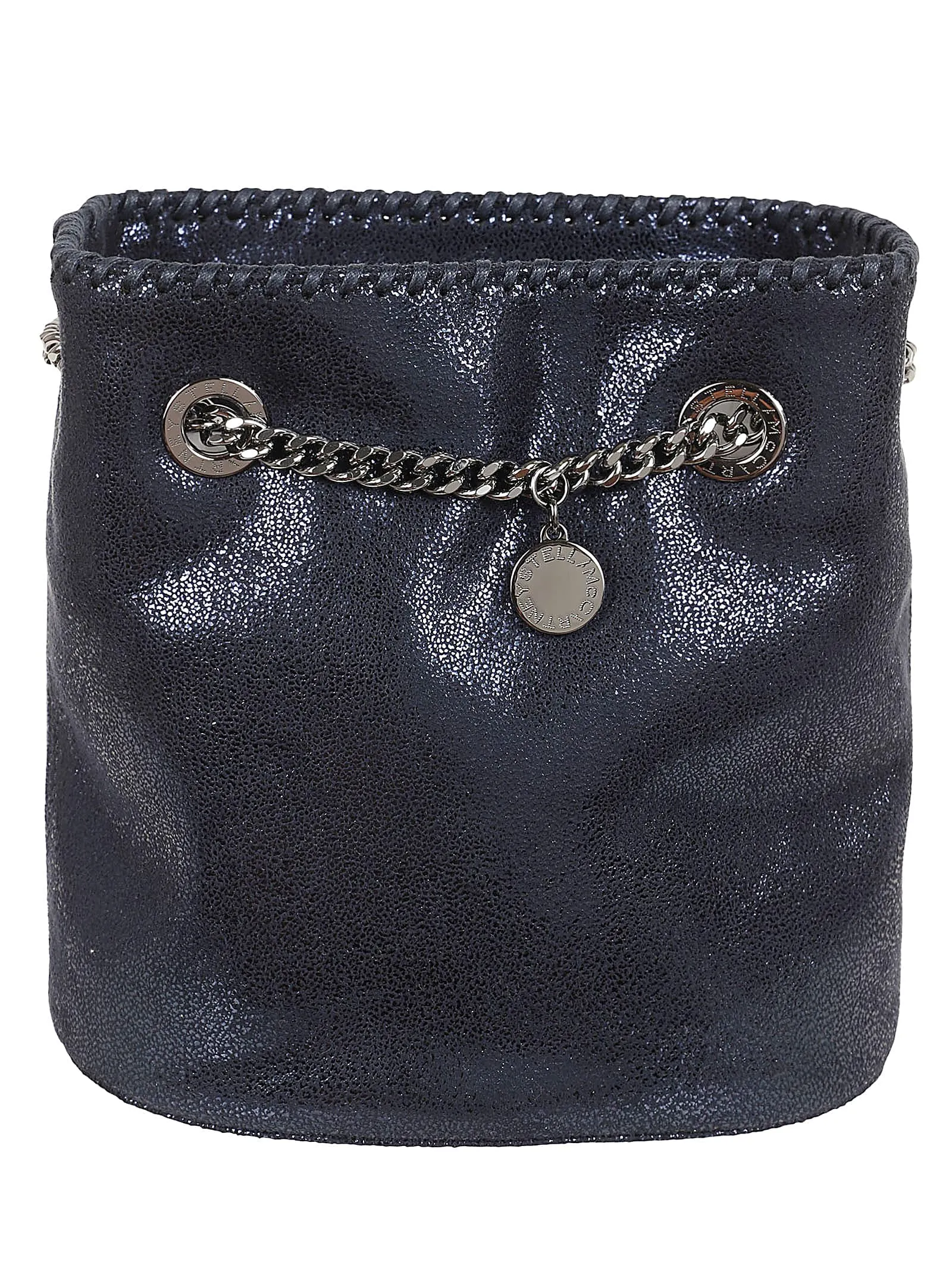 Stella McCartney Shoulder Bag Eco Shiny Dotted Chamois