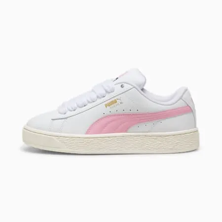 Suede XL Leather Unisex Sneakers | PUMA White-Pink Lilac | PUMA All | PUMA 